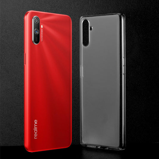 Crystal Clear Hard Back Anti-Yellowing Phone Case For Realme C3