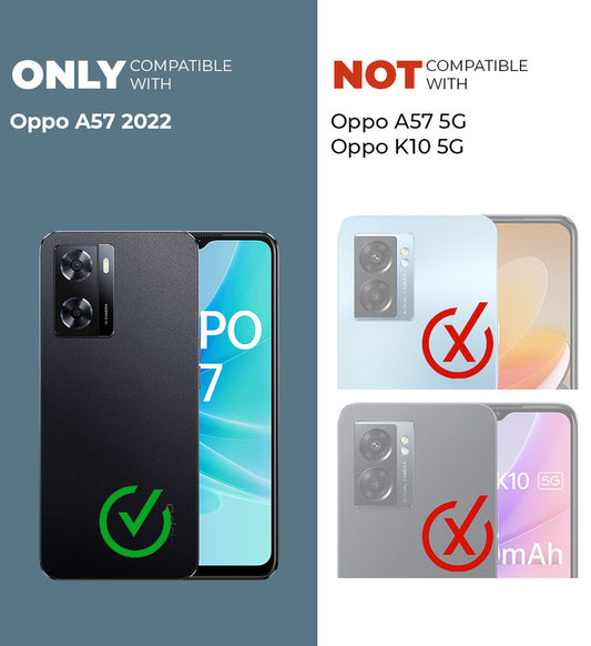 Soft Frame Clear Case For Oppo A57 2022