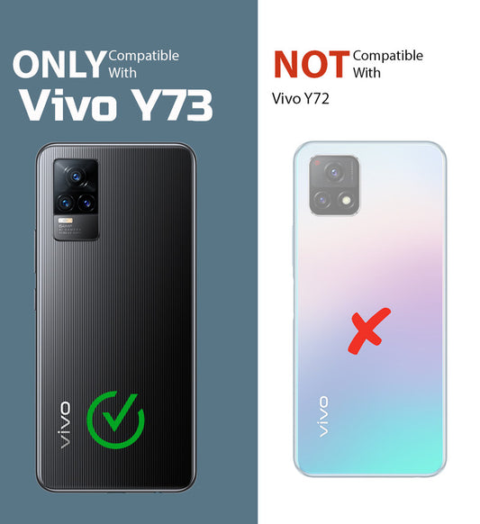 Soft Frame Clear Case Ring Holder Kickstand For Vivo Y73