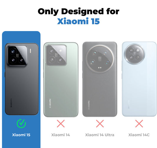 Silicone Border Transparent Back Cover for Xiaomi 15 5G