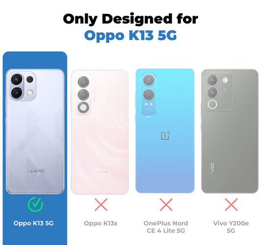 Shockproof Hybrid Transparent Phone Case For Oppo K13 5G