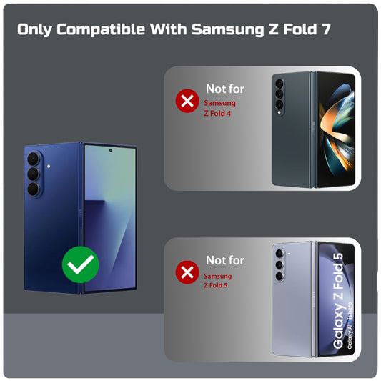 Designer Back Case Inspired by Satyamev Jayate, Textured Surface & Soft Inner Fabric for Samsung Z Fold 7