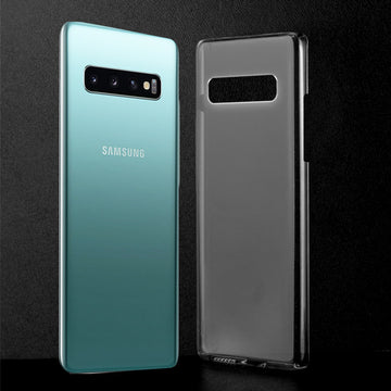 Crystal Clear Hard Back Anti-Yellowing Phone Case For Samsung S10