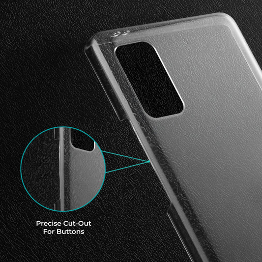 Crystal Clear Hard Back Anti-Yellowing Phone Case For Samsung S20 Plus