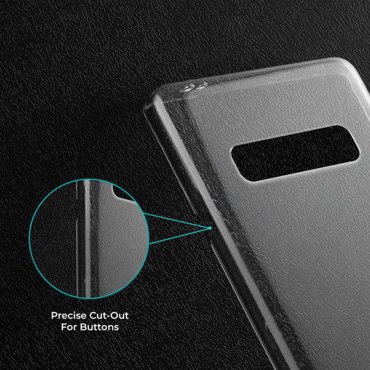 Crystal Clear Hard Back Anti-Yellowing Phone Case For Samsung S10 Plus