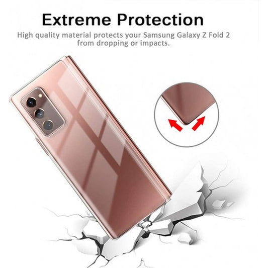 Crystal Clear Hard Back Anti-Yellowing Phone Case For Samsung Z Fold