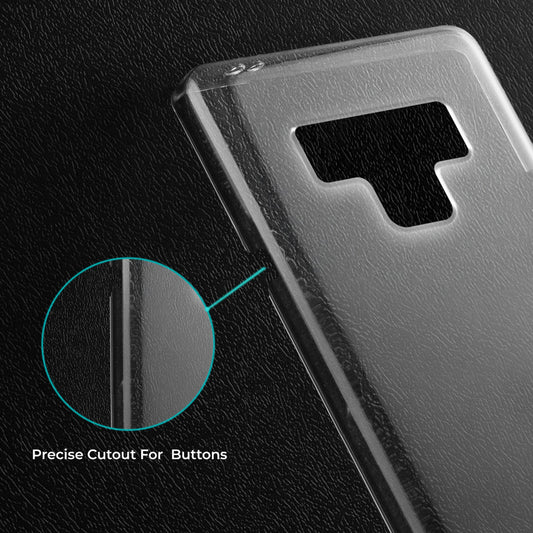 Crystal Clear Hard Back Anti-Yellowing Phone Case For Samsung Note 9