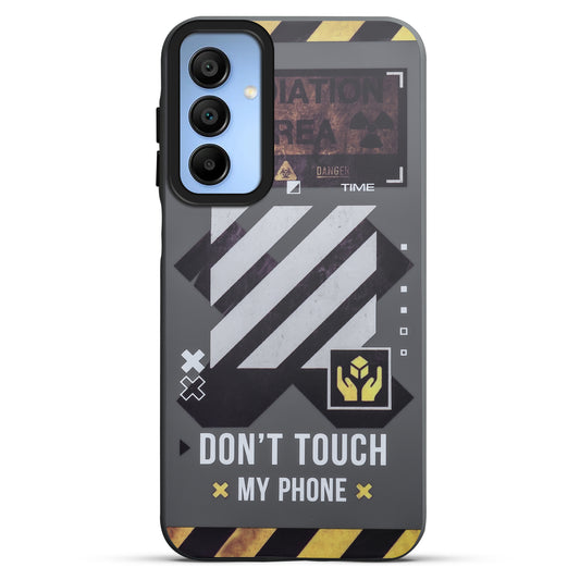 Mechanical Circuit Sector Print Hard Back Cover For Samsung F15 5G