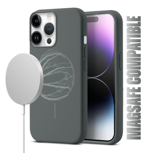 MagSafe Compatible Liquid Silicone Case For Apple iphone 14 Pro Max