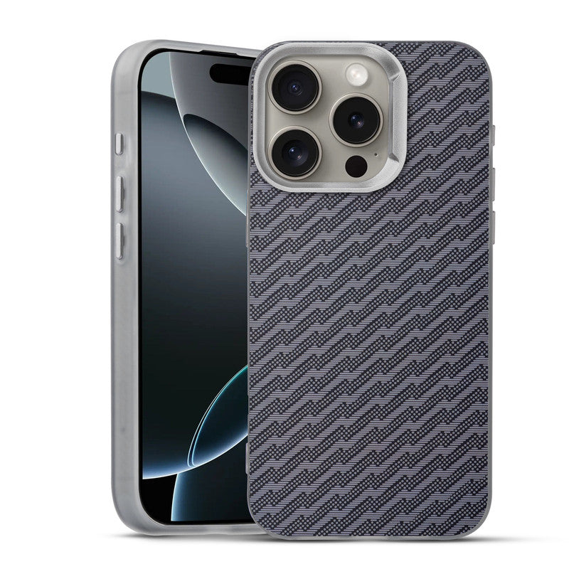 Hybrid Pattern Case For Apple iPhone 16 Pro Max