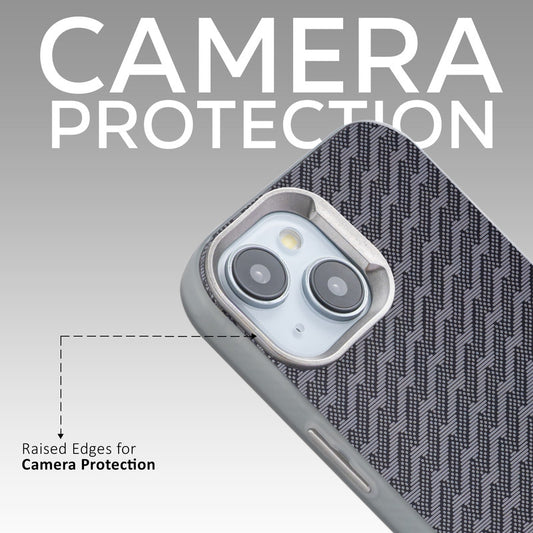 Hybrid Pattern Case For Apple iPhone 15 Plus