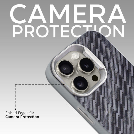 Hybrid Pattern Case For Apple iPhone 16 Pro Max