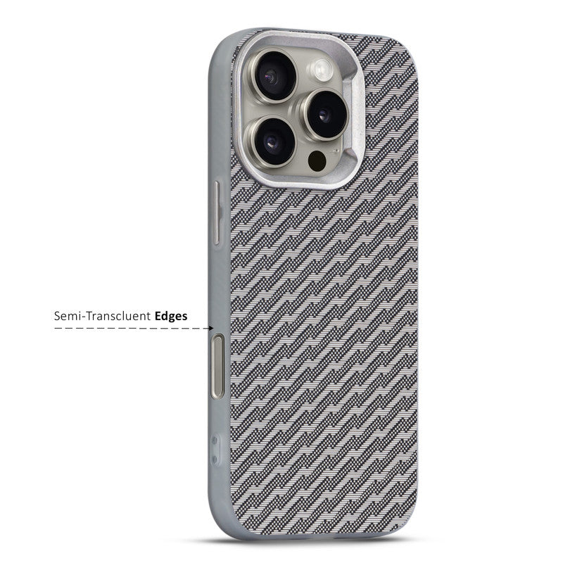 Hybrid Pattern Case For Apple iPhone 16 Pro