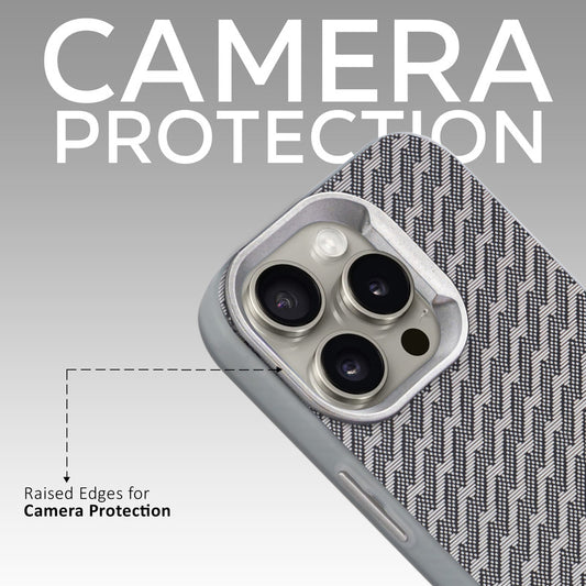 Hybrid Pattern Case For Apple iPhone 15 Pro Max