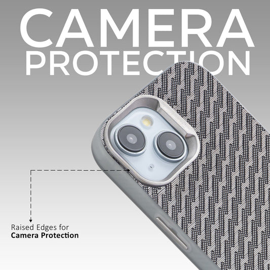 Hybrid Pattern Case For Apple iPhone 15 Plus