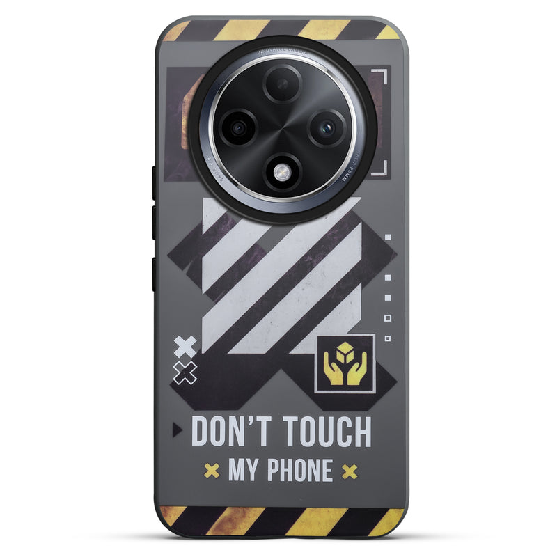 Mechanical Circuit Sector Print Hard Back Cover For Oppo F27 Pro 5G