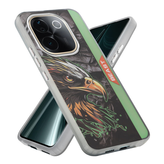 Beast Mode Animal Printed Back Case For Vivo T3 Pro 5G With Hard Back & Glow Effect