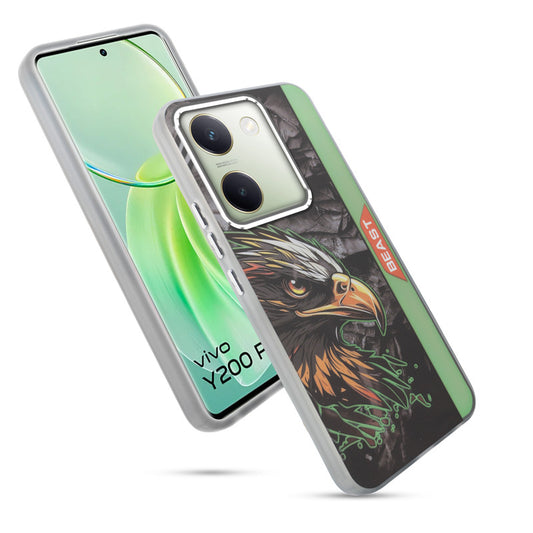 Beast Mode Animal Printed Back Case For Vivo Y200 Pro 5G With Hard Back & Glow Effect