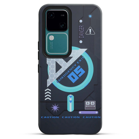 Circuit Printed Back Cover Case Vivo V30 Pro 5G