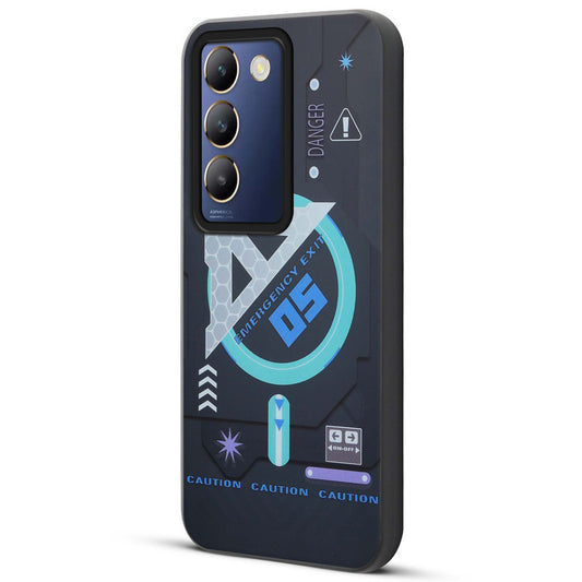 Circuit Printed Back Cover Case Vivo Y200e 5G