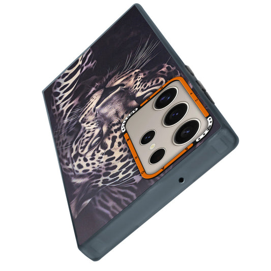 Dark Aesthetic Wild Animal Printed Back Cases For Samsung S24 Ultra 5G