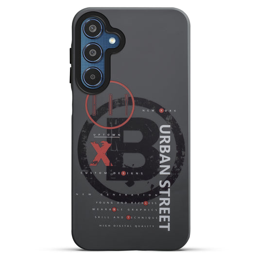 Mechanical Circuit Sector Print Hard Back Cover For Samsung A16 5G