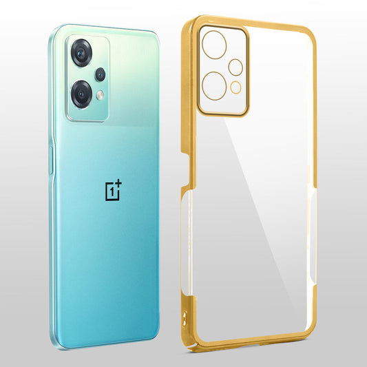 Crystal Clear Premium Shiny Edges Hard Back Case For OnePlus Nord CE 2 Lite 5G