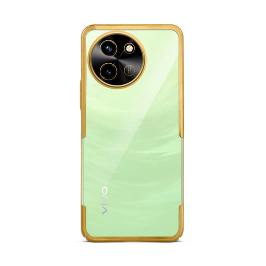 Shiny Edge Hard Case For Vivo T3x 5G