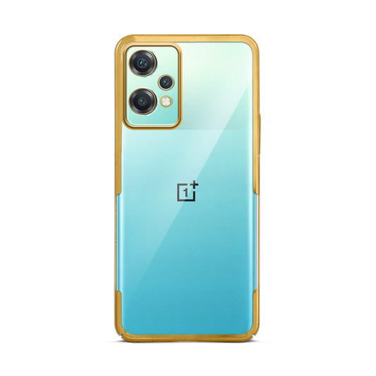 Crystal Clear Premium Shiny Edges Hard Back Case For OnePlus Nord CE 2 Lite 5G