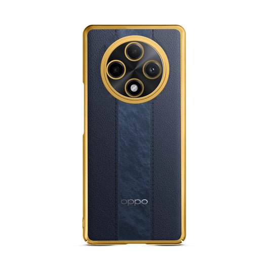 Crystal Clear Premium Shiny colorful Edges Hard Back Case For Oppo F27 Pro Plus 5G