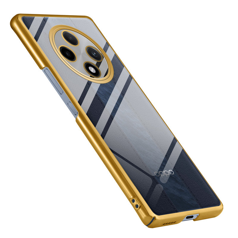 Transparent Edge Hard Case For Oppo F27 Pro Plus 5G