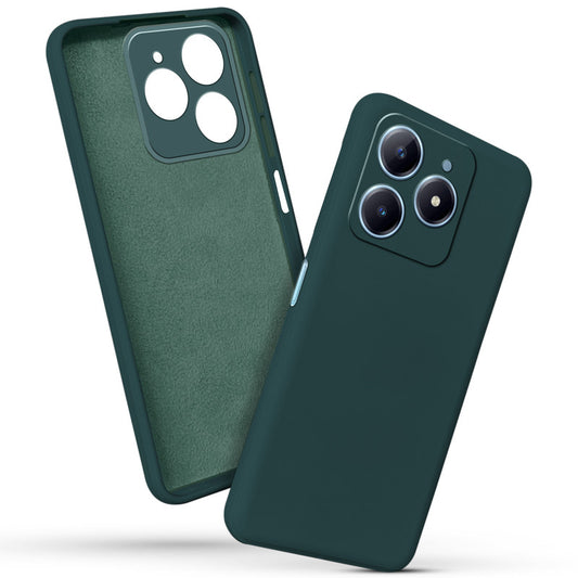 Premium Matte Silicone Back Cover for Realme Narzo N63