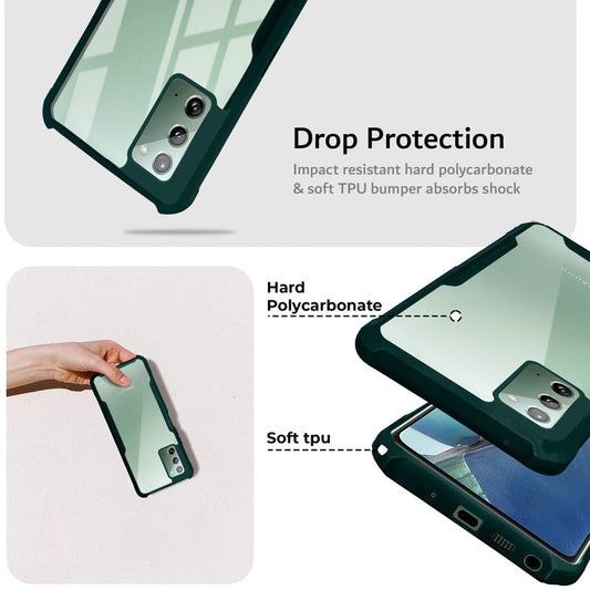 Premium Acrylic Transparent Back Cover for Samsung Note 20