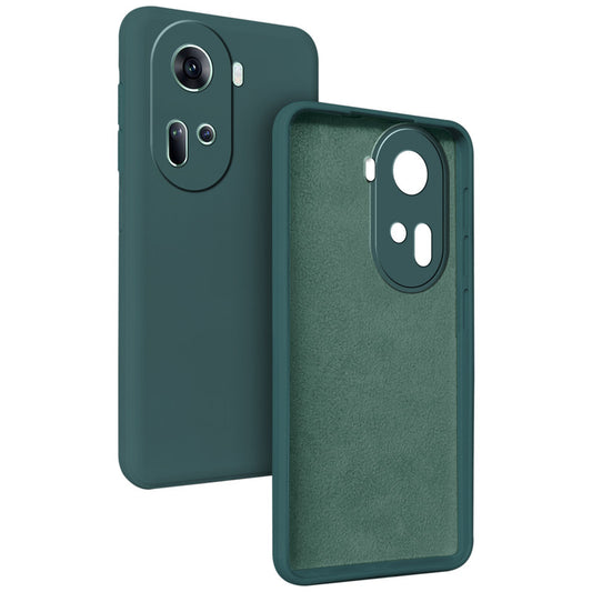 Premium Matte Silicone Back Cover for Oppo Reno 11 5G