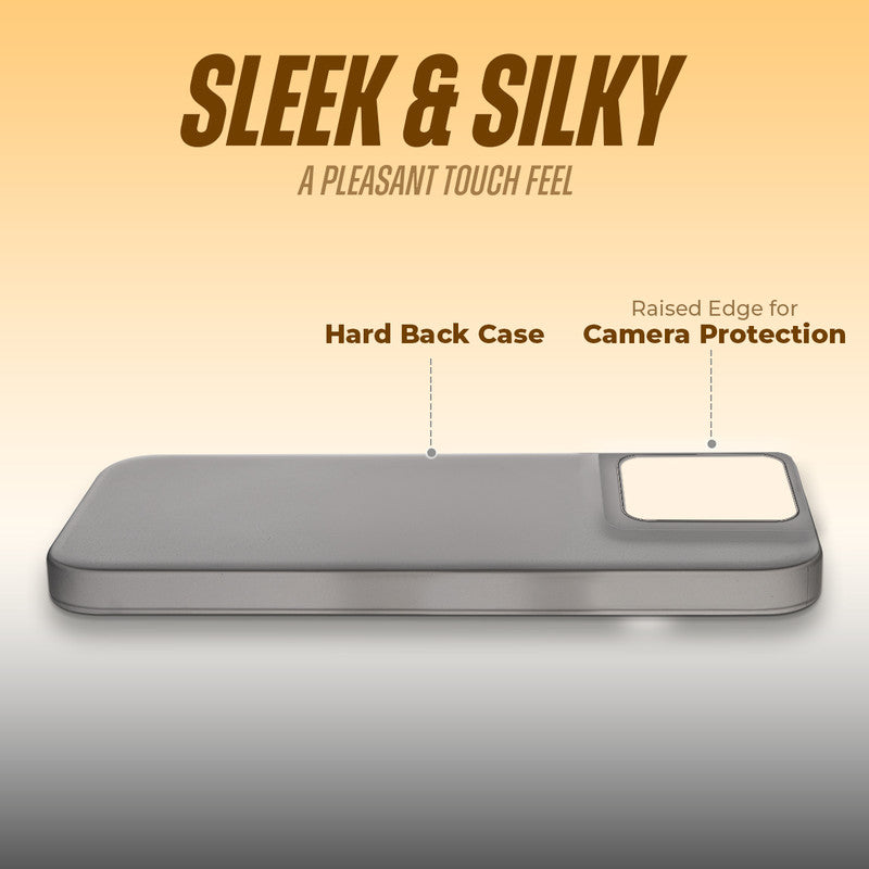 Ultra-Thin Frosted Matte Anti-Yellow Hard Back Case for Motorola Edge 50 Pro 5G