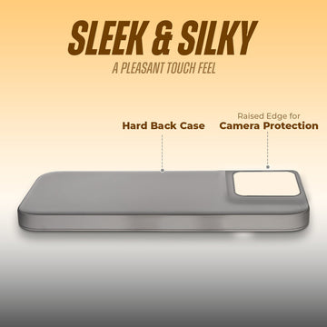 Ultra-Thin Frosted Matte Anti-Yellow Hard Back Case for Motorola Edge 50 Pro 5G