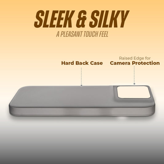 Ultra-Thin Frosted Matte Anti-Yellow Hard Back Case for Motorola Edge 50 Pro 5G