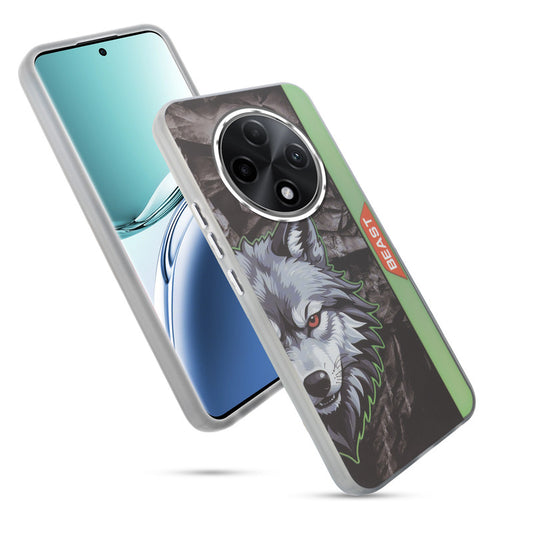 Beast Mode Animal Printed Back Case For Oppo F27 Pro Plus 5G With Hard Back & Glow Effect