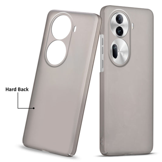 Ultra-Thin Frosted Matte Anti-Yellow Hard Back Case for Oppo Reno 11 Pro 5G