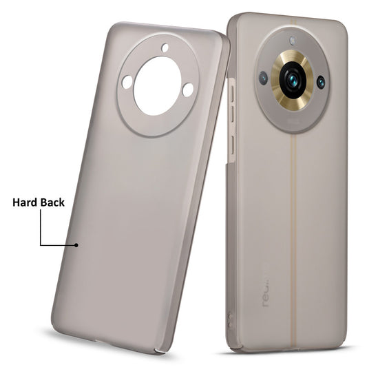 Ultra-Thin Frosted Matte Anti-Yellow Hard Back Case for Realme 11 Pro Plus 5G