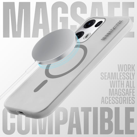 New Sleek Matte MagSafe Case For Oppo Reno 13 Pro 5G