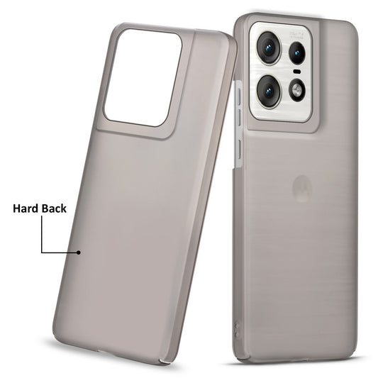 Ultra-Thin Frosted Matte Anti-Yellow Hard Back Case for Motorola Edge 50 Pro 5G