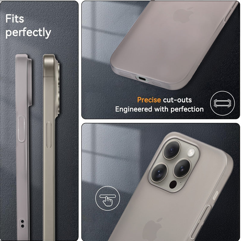 Ultra-Thin Frosted Hard Case for Apple iPhone 14 Pro