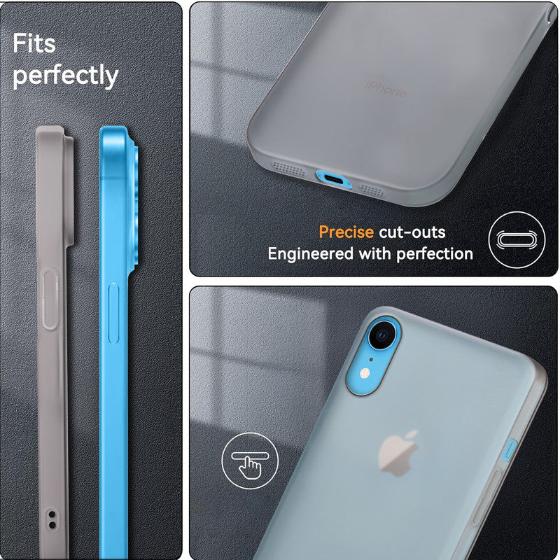Ultra-Thin Frosted Hard Case for Apple iPhone XR