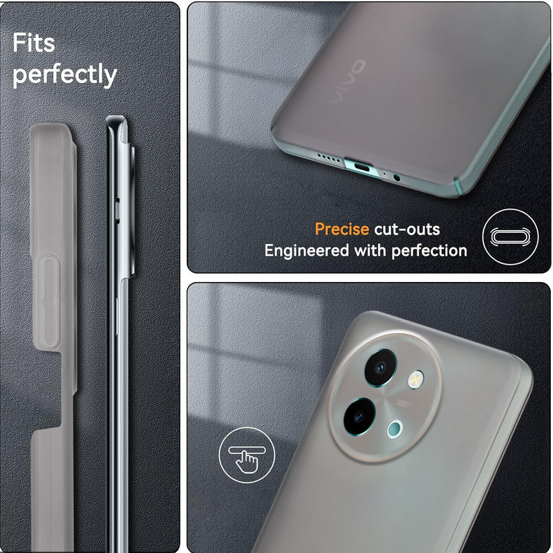 Ultra-Thin Frosted Hard Case for Vivo Y58 5G