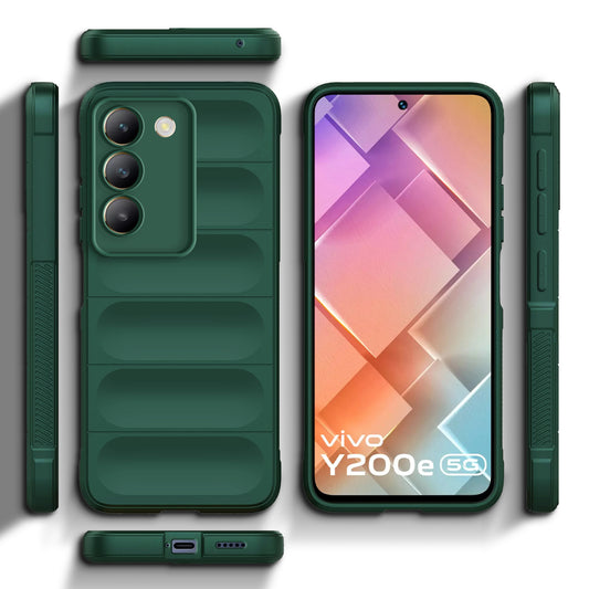 Liquid Silicone Comfort Grip Soft Touch Matte TPU Case for Vivo Y200e 5G