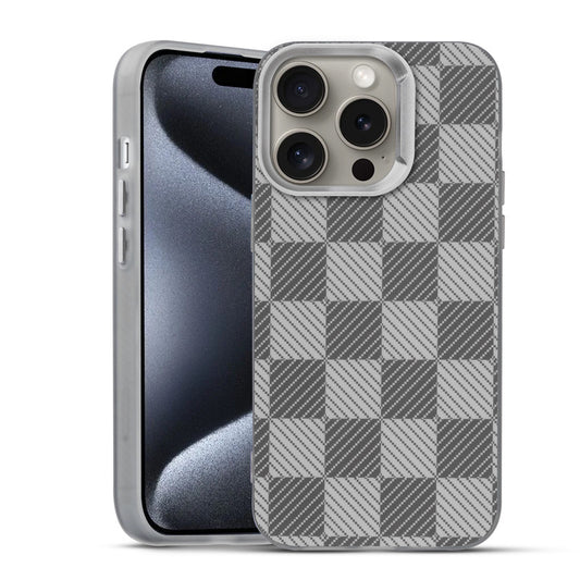 Elegant Hybrid Pattern Design Back Case For Apple iPhone 15 Pro