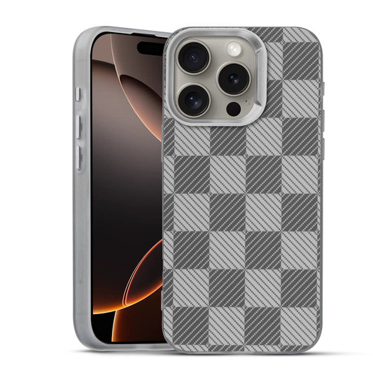 Elegant Hybrid Pattern Design Back Case For Apple iPhone 16 Pro