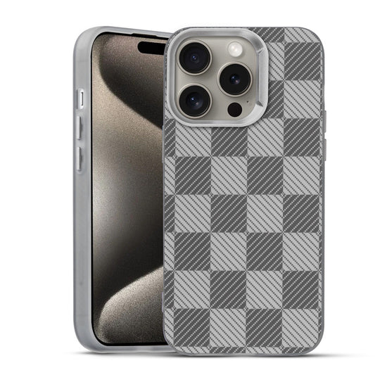 Elegant Hybrid Pattern Design Back Case For Apple iPhone 15 Pro Max