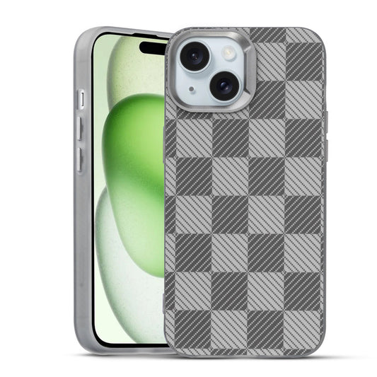 Elegant Hybrid Pattern Design Back Case For Apple iPhone 15 Plus